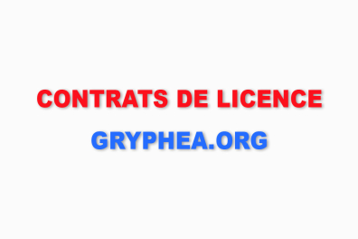 Contrats de licence - gryphea.org